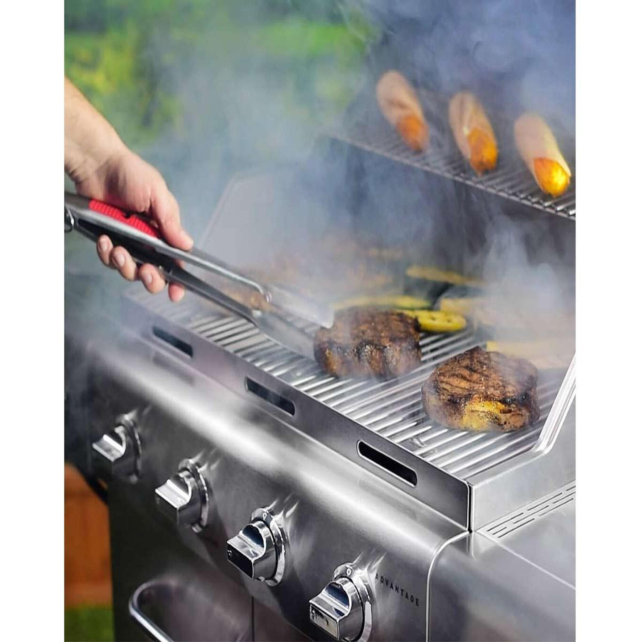 Voir la diapositive 2 : CHAR-BROIL Pince à grillade pour barbecue - char-broil