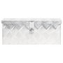 Voir la diapositive 2 : VIDAXL Boîte de rangement Argente 50x15x20,5 cm Aluminium