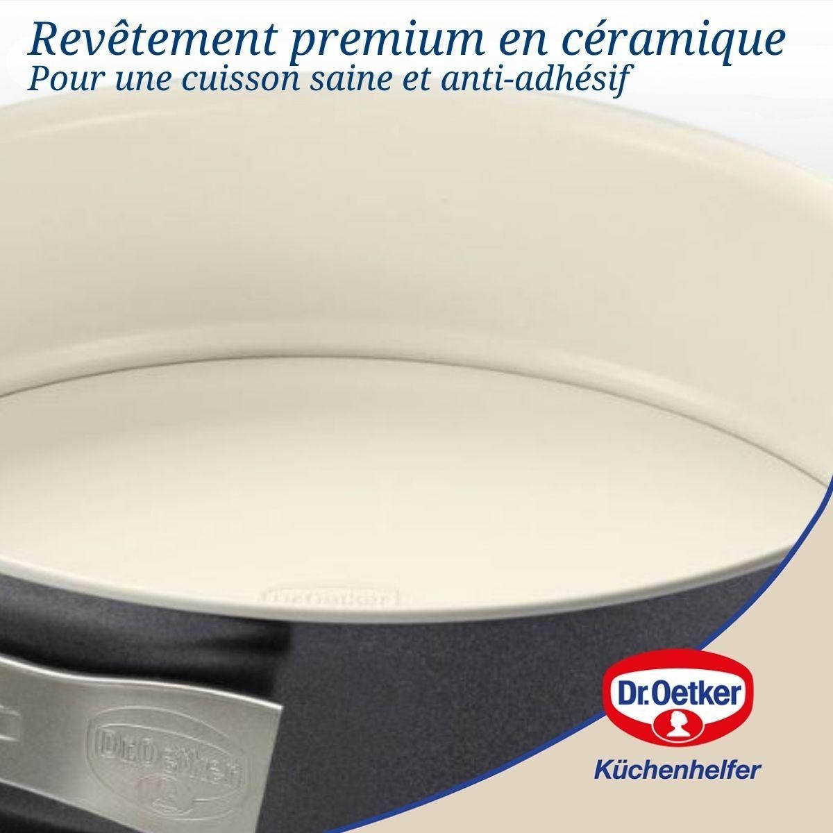 DR.OETKER Ensemble de 2 Moules à manqué 28 cm Dr.Oetker Back Trend
