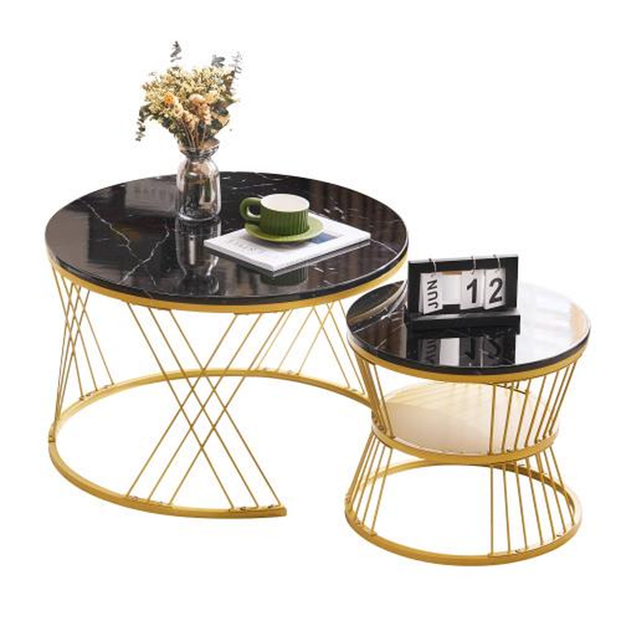 MERAX Table basse. Coloris disponibles : Noir, Blanc