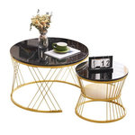MERAX Table basse. Coloris disponibles : Blanc, Noir
