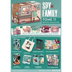 SPY X FAMILY TOME 11 : BOITE AVEC 1 TOTE BAG, 1 SERRE-LIVRE METAL, 1 ROMAN, 1 FILTRE ANYAGRAM, 1 JAQUETTE ALTERNATIVE, 10 CARTES, 10 MARQUES-PAGES. EDITION COLLECTOR, Endo Tatsuya