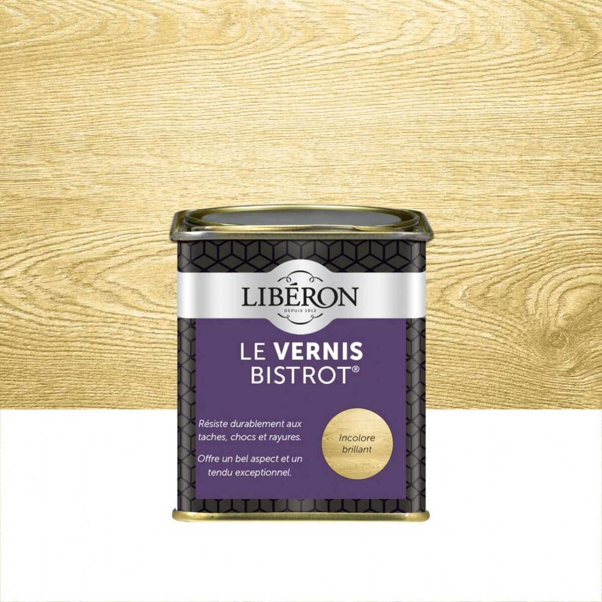 Liberon Vernis meuble et objet Bistrot® LIBERON, incolore brillant, 0.25l