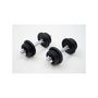 Voir la diapositive 3 : O'Fitness Set barres + haltères 20 KG - FITLIFE - En acier - Valise de transport inclus