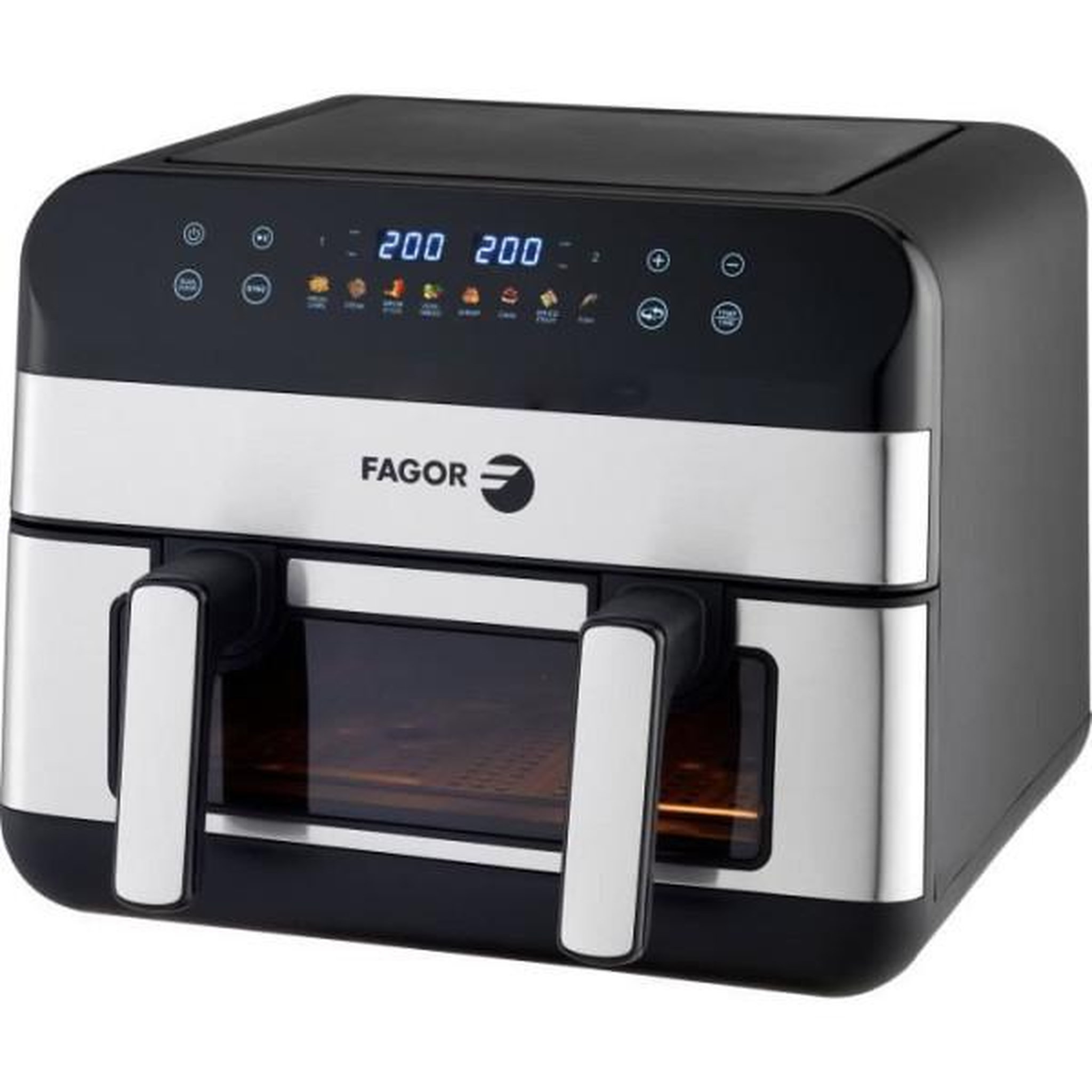 Voir la diapositive 4 : Fagor Friteuse sans huile 10l 2400w inox/noir - FGF10