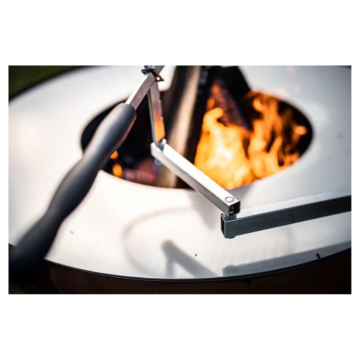 Brasero Feu du jardin Ø 98 x 57 cm WAVE - Brun