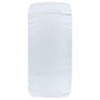 Voir la diapositive 3 : VIDAXL Serviettes de plage 2 pcs blanc 60x135 cm tissu 400 GSM