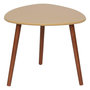 Voir la diapositive 5 : ATMOSPHERA Lot de 3 tables d'appoint design Mileo - Vert, ocre et blanc