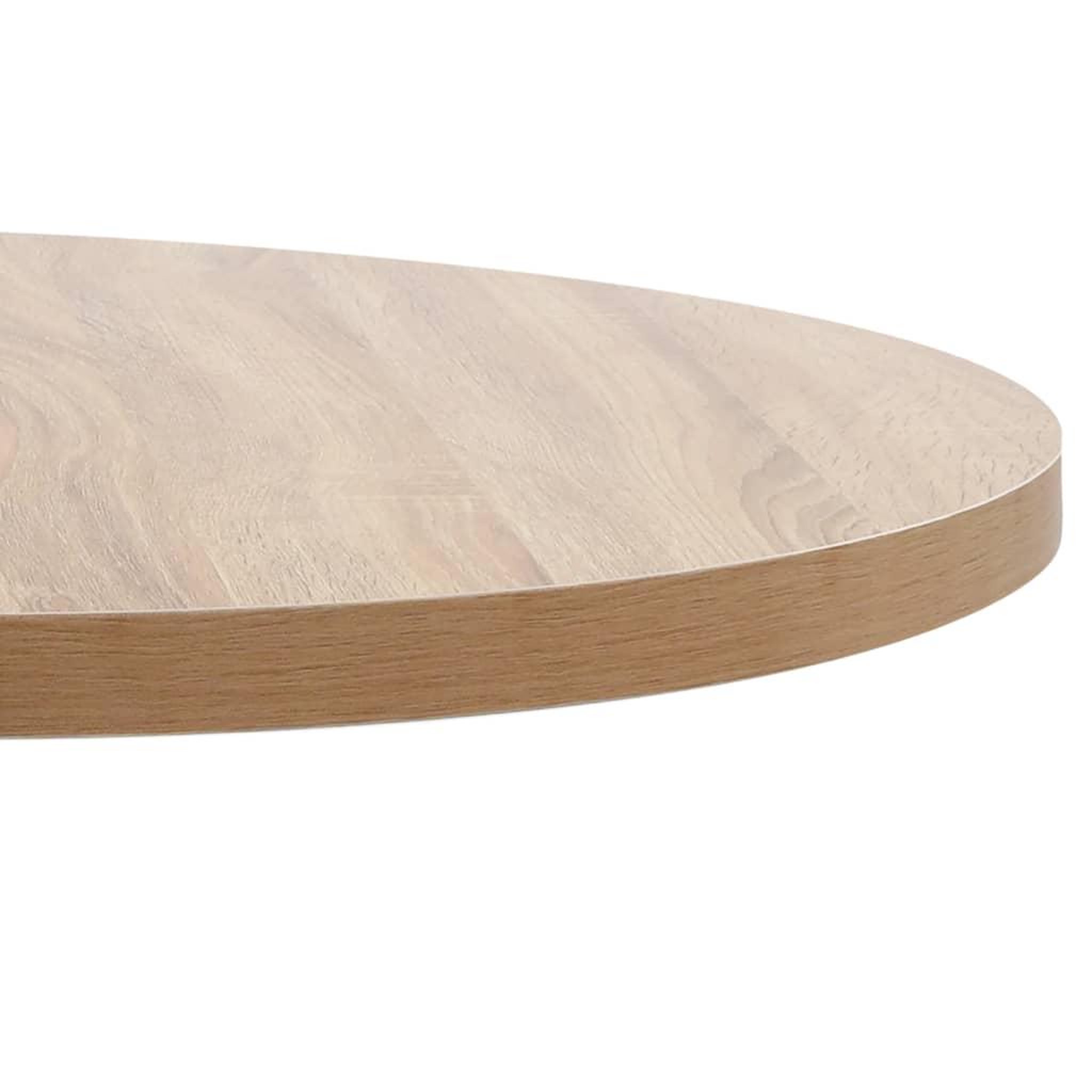 Voir la diapositive 4 : VIDAXL Table de bistro marron clair 80 cm MDF