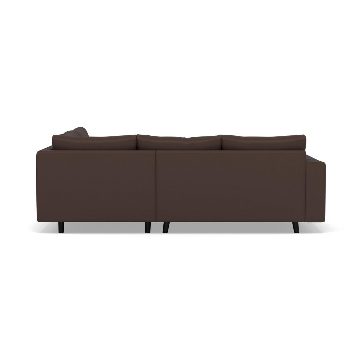 LISA DESIGN Rune - canapé d'angle droit 4 places en simili