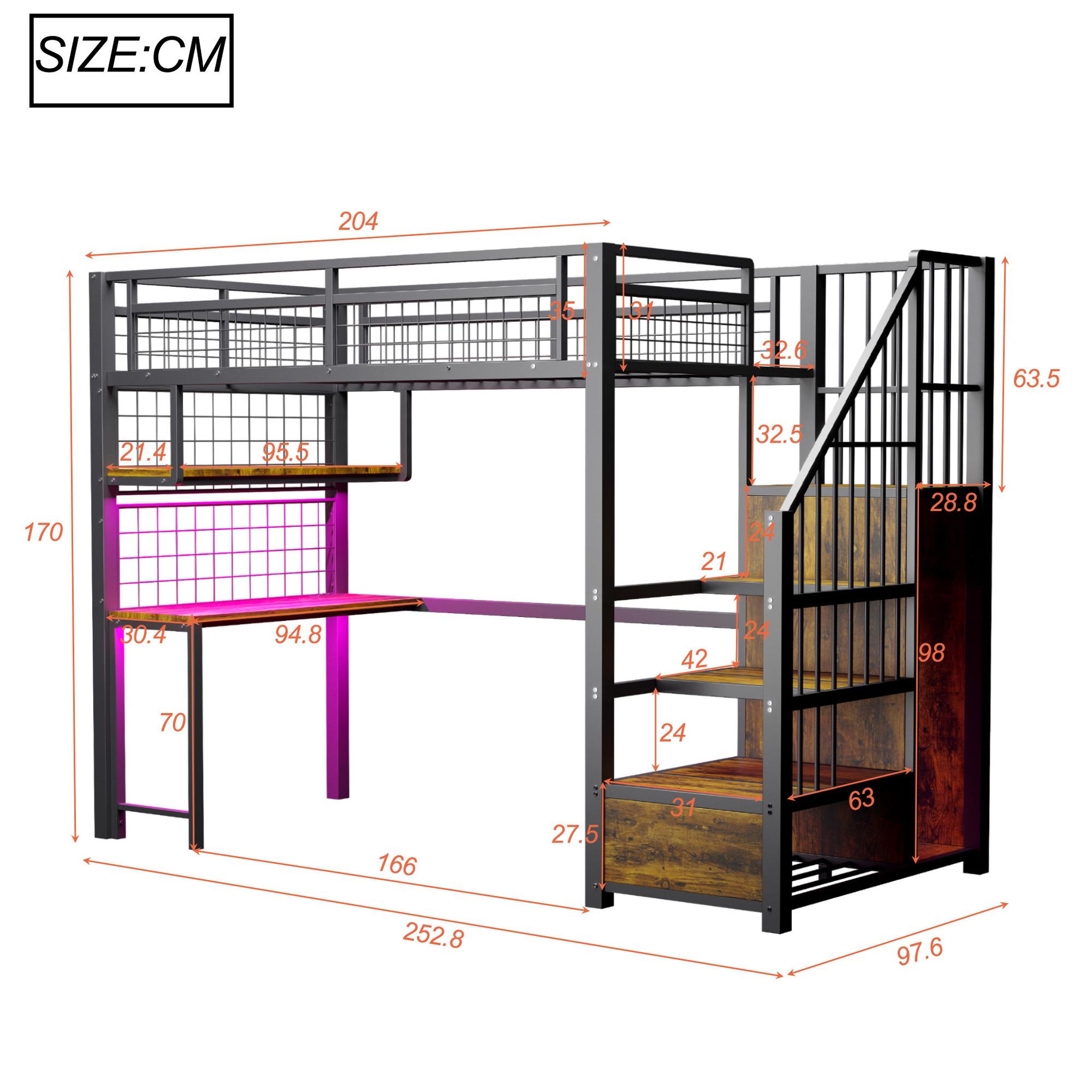 Voir la diapositive 3 : MERAX Lit mezzanine