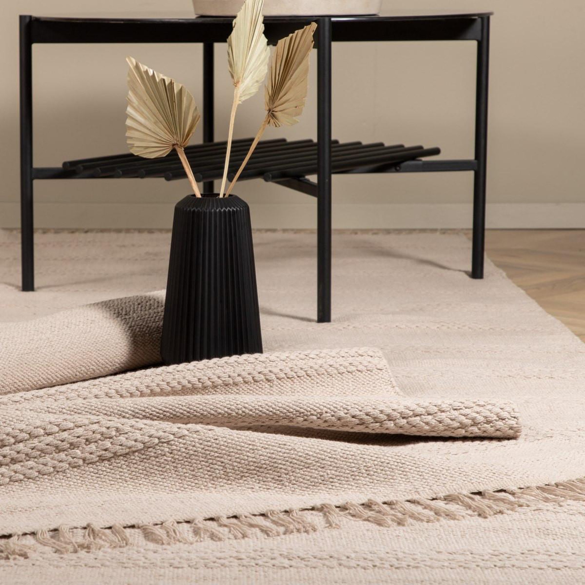 Voir la diapositive 4 : Paris Prix Tapis déco  nico  200x300cm beige