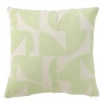 Paris Prix Coussin Déco  Géométrique  43x43cm Vert Menthe