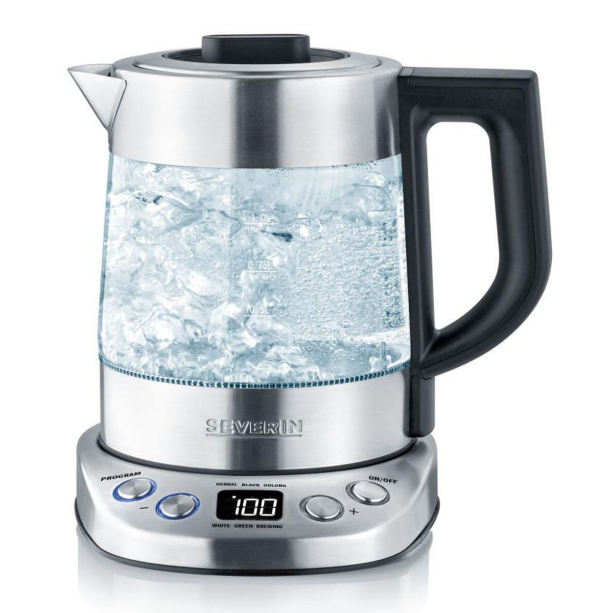 SEVERIN Bouilloire sans fil 1l 2200w température réglable - wk3473