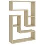 Voir la diapositive 2 : VIDAXL Etageres murales 2pcs chene sonoma 50x15x50cm bois d'ingenierie