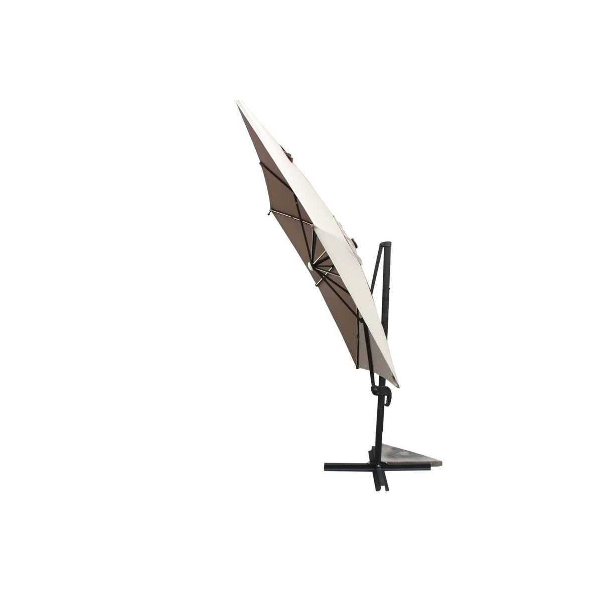 CONCEPT USINE Parasol LED 3 x 4 m écru CALVIA