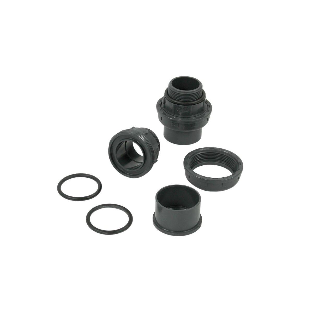 Pentair Kit raccord union Ø 1 ½ (femelle) et 50 mm (mâle) pour pompes - Pentair