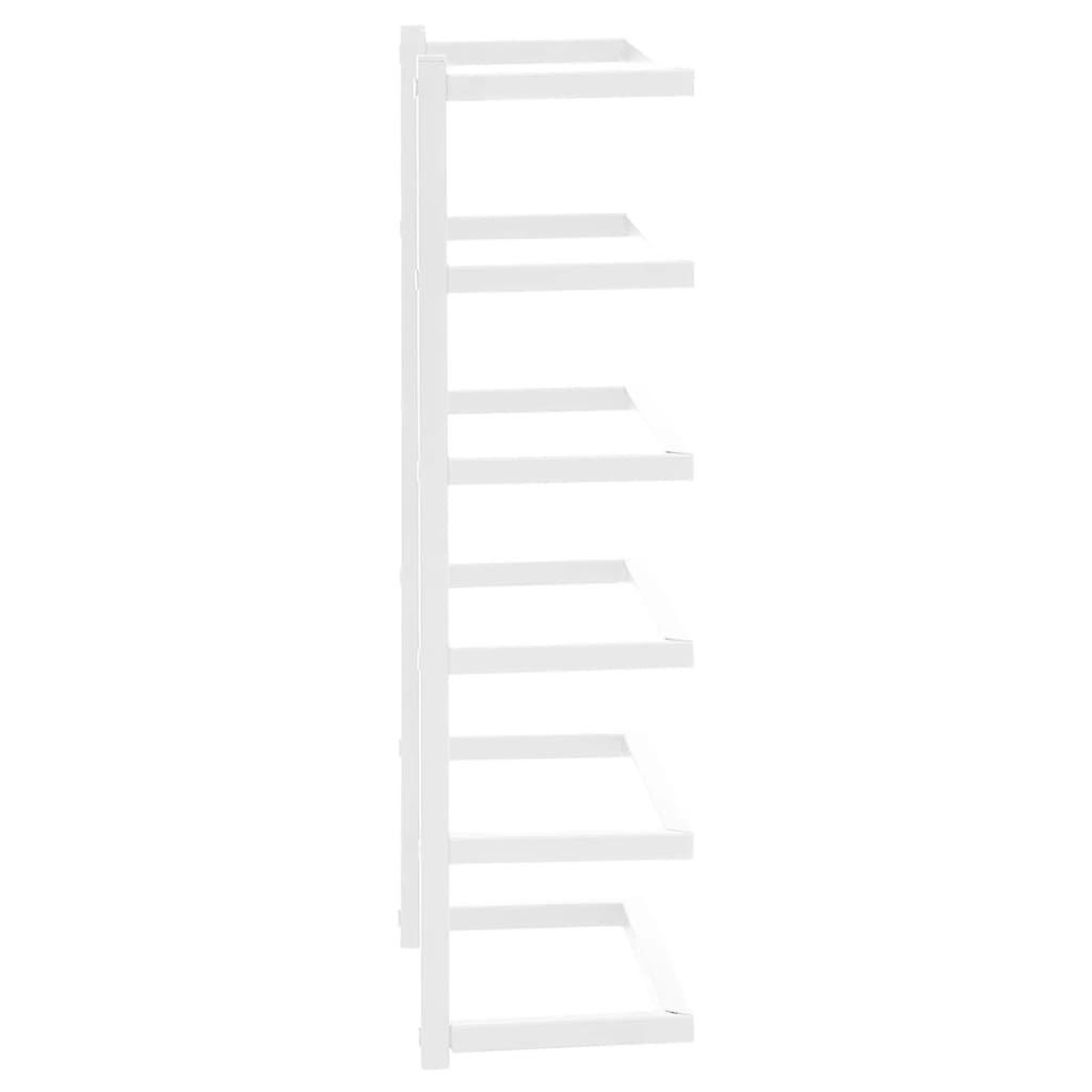 Voir la diapositive 4 : VIDAXL Porte-serviette Blanc 24x12x48 cm Acier