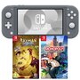 NINTENDO Console Nintendo Switch Lite Grise + Rayman Legends + Monopoly