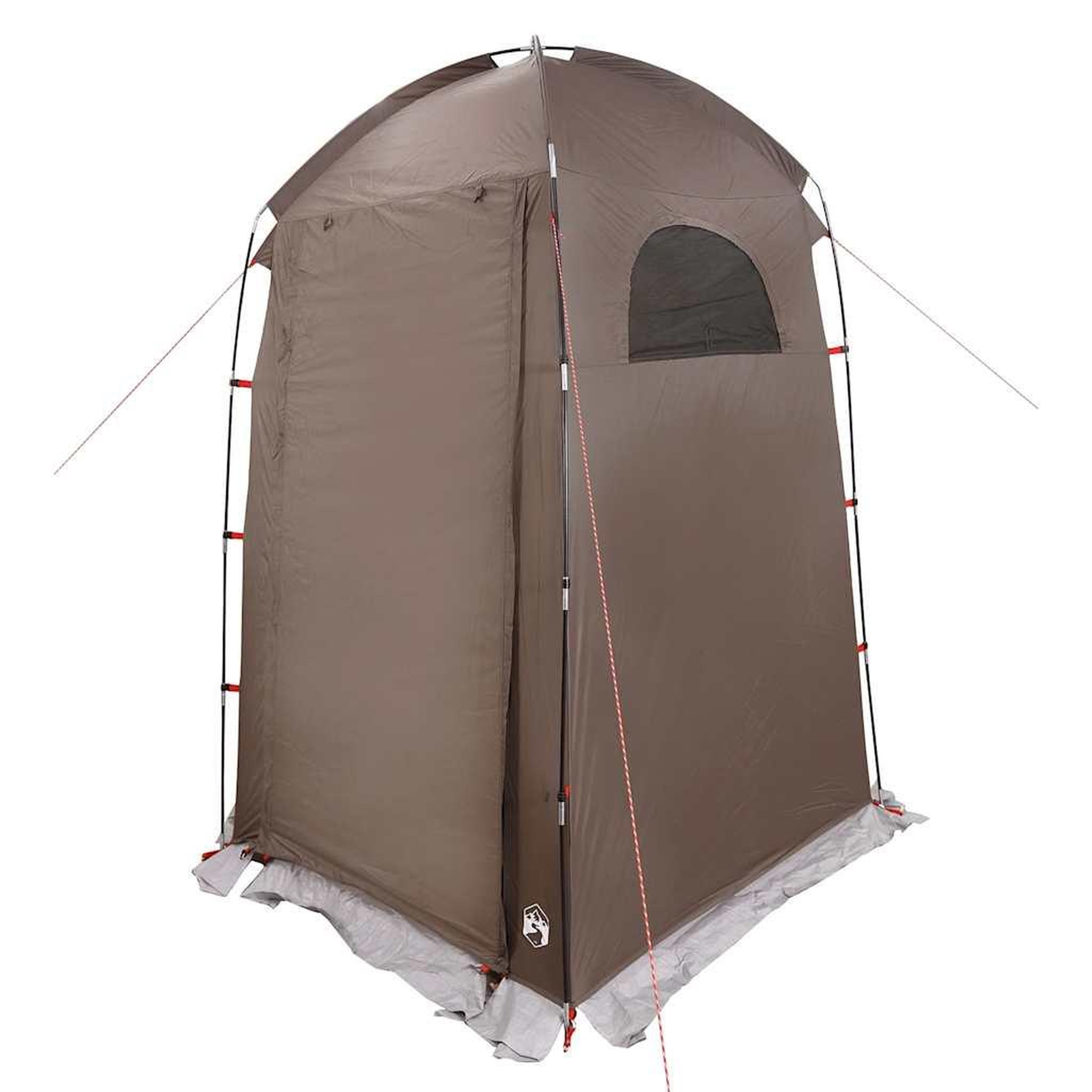 Voir la diapositive 5 : VIDAXL Tente de douche marron impermeable