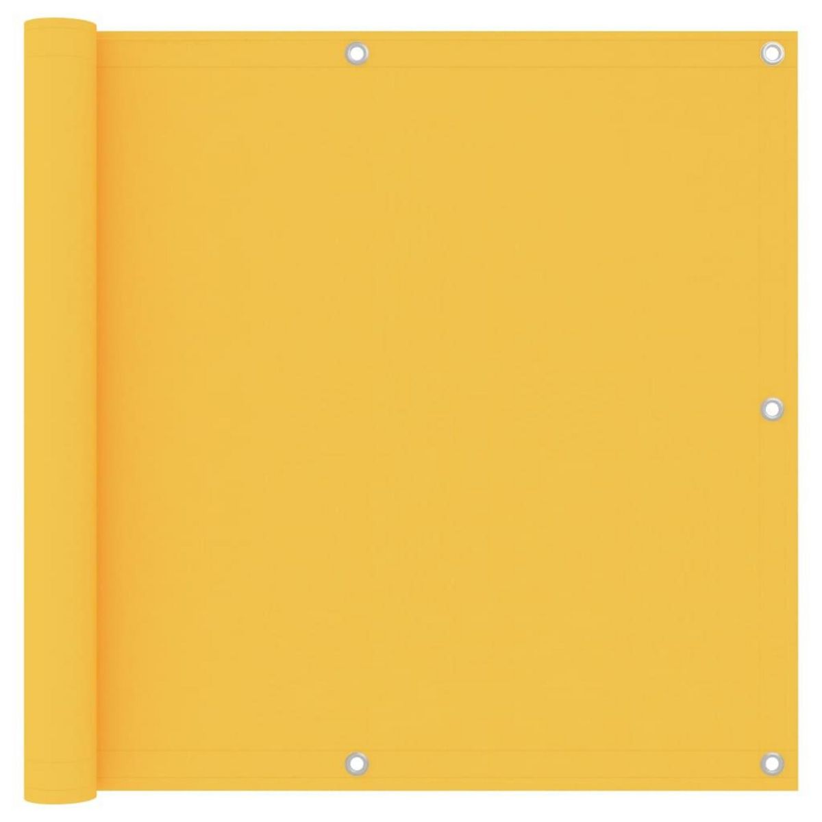 VIDAXL Ecran de balcon Jaune 90x300 cm Tissu Oxford