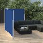 Voir la diapositive 3 : VIDAXL Auvent lateral retractable Bleu 120 x 600 cm