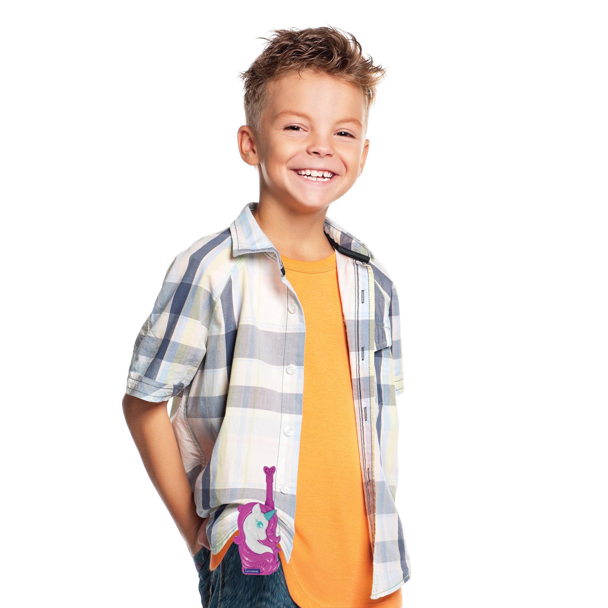 Voir la diapositive 5 : Lexibook Talkies-walkies Licornes 3D