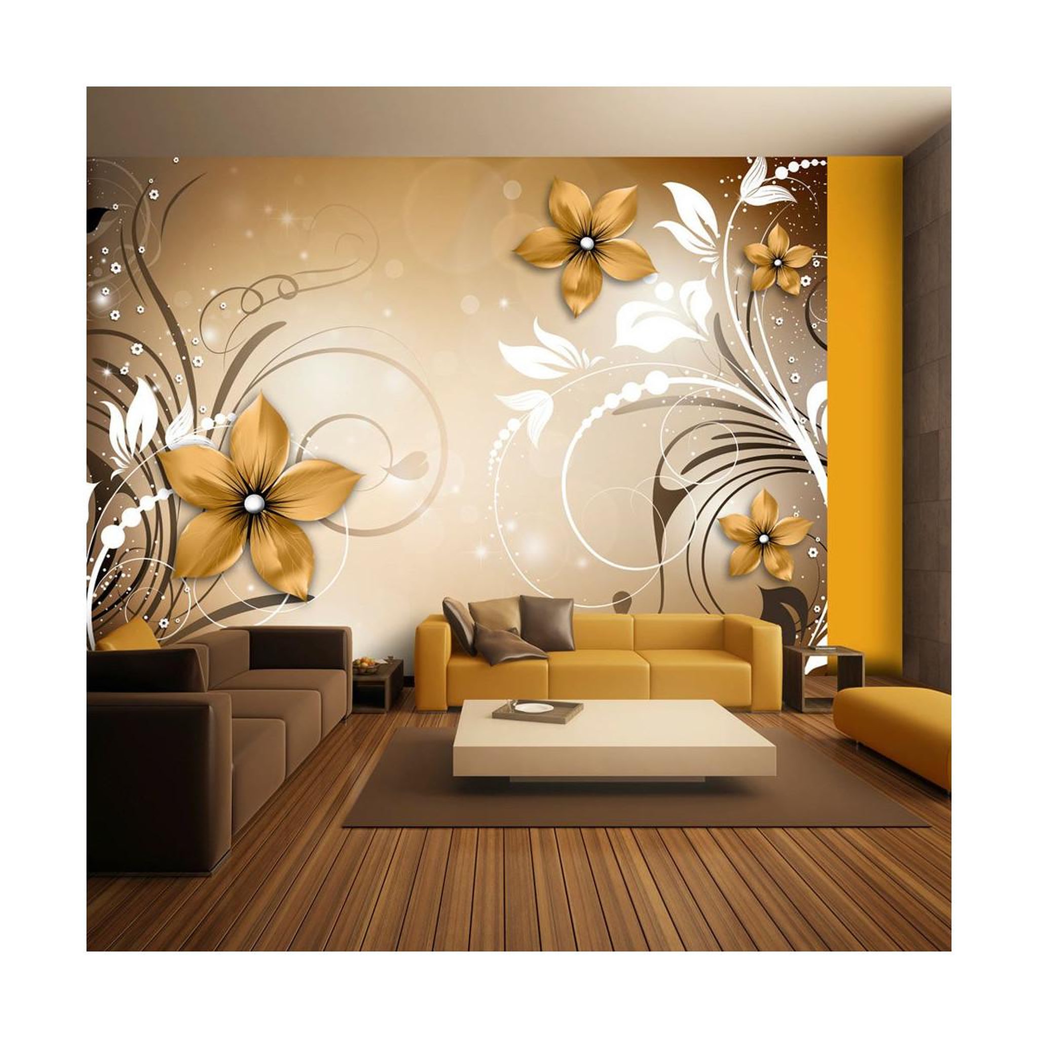 Voir la diapositive 1 : Paris Prix Papier peint  brown rhapsody