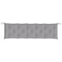 Voir la diapositive 4 : VIDAXL Coussin de banc de jardin gris 180x50x7 cm tissu oxford
