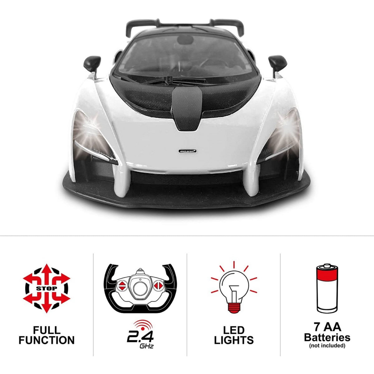 MONDO Véhicule radio télécommandé 1/14ème Mc Laren Senna