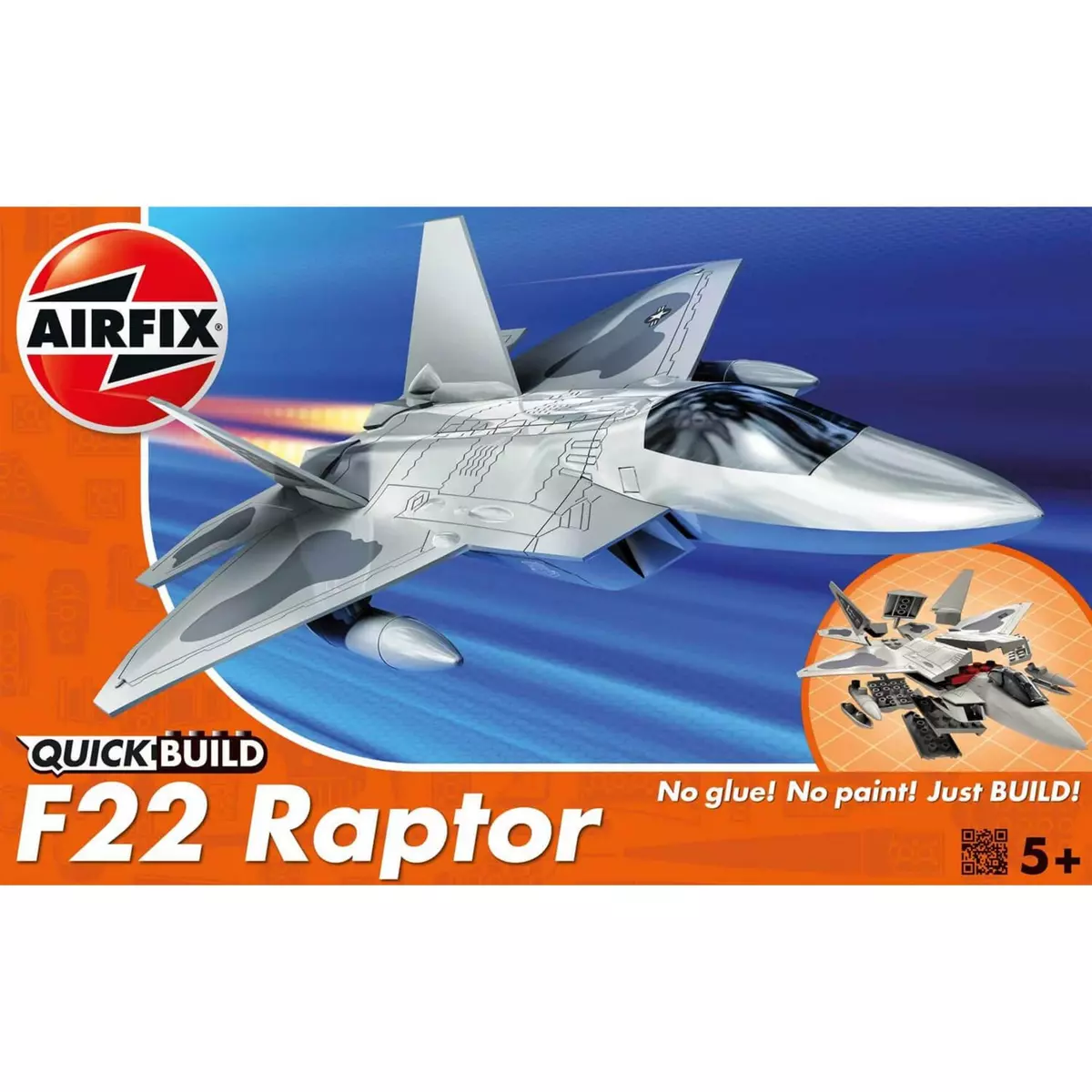 Airfix Maquette avion : Quick Build : F-22 Raptor
