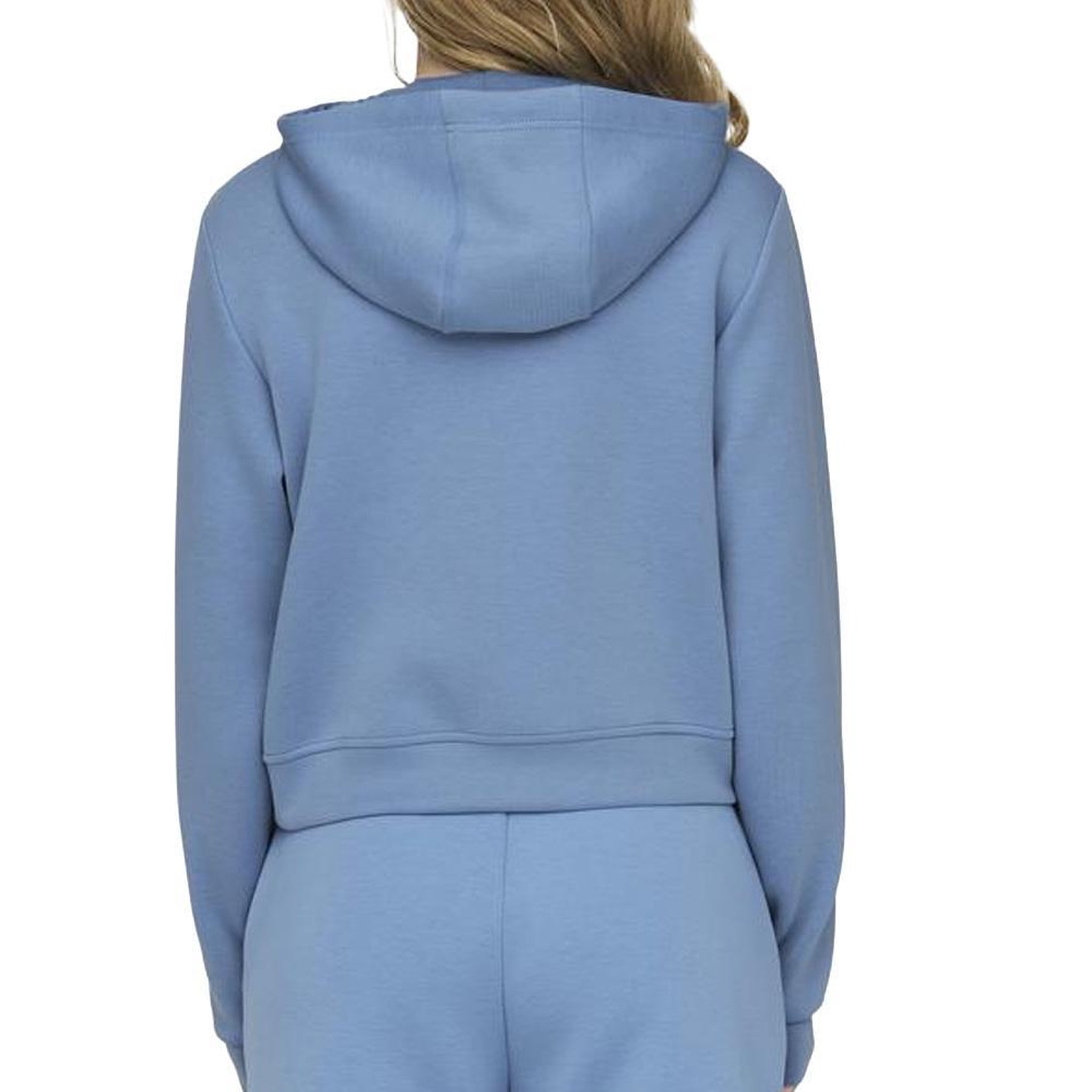 Voir la diapositive 2 : Only Sweat Zippé Bleu Femme Only Lounge Life
