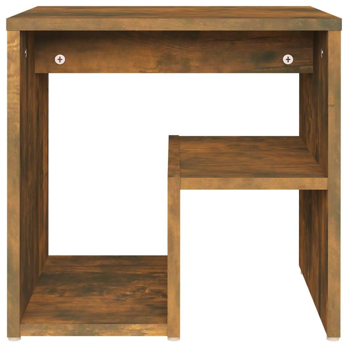 VIDAXL Table de chevet Chene fume 40x30x40 cm Bois d'ingenierie