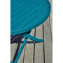 Voir la diapositive 3 : Paris Prix Ensemble Table de Jardin Pliante & 4 Chaises  Marius  110cm Bleu Canard