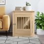 Voir la diapositive 3 : VIDAXL Meuble de cage pour chiens chene sonoma 64,5x80x71 cm