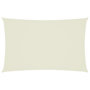 Voir la diapositive 2 : VIDAXL Voile de parasol tissu oxford rectangulaire 2,5x5 m creme