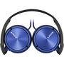 Voir la diapositive 2 : SONY Casque MDR-ZX310 Bleu