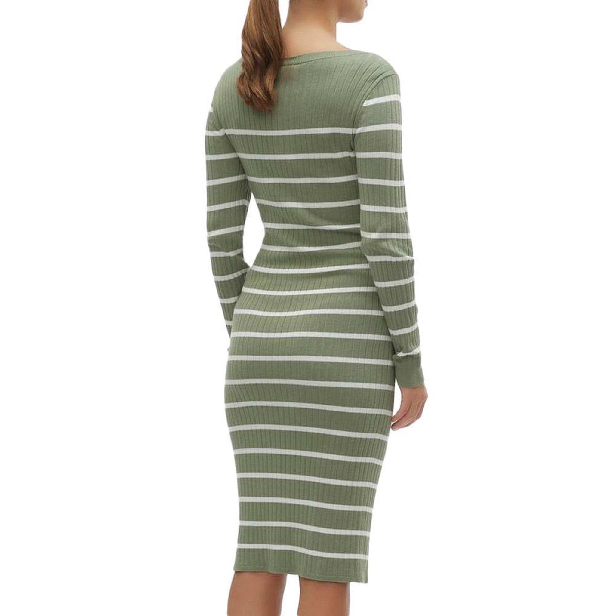 Voir la diapositive 2 : MAMALICIOUS Robe D'allaitement Verte Femme Mamalicious Ewsiv