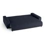 Voir la diapositive 3 : LISA DESIGN Pivoine - canapé droit 3 places - convertible avec coffre - en velours côtelé
