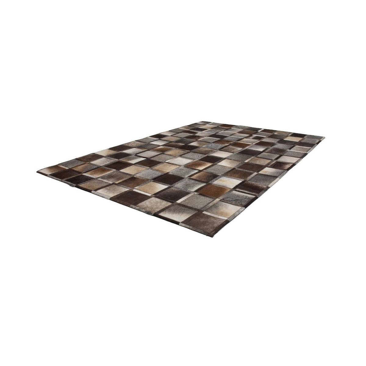 Paris Prix Tapis Mosaïque Tissé Fait Main  Lavish  Gris