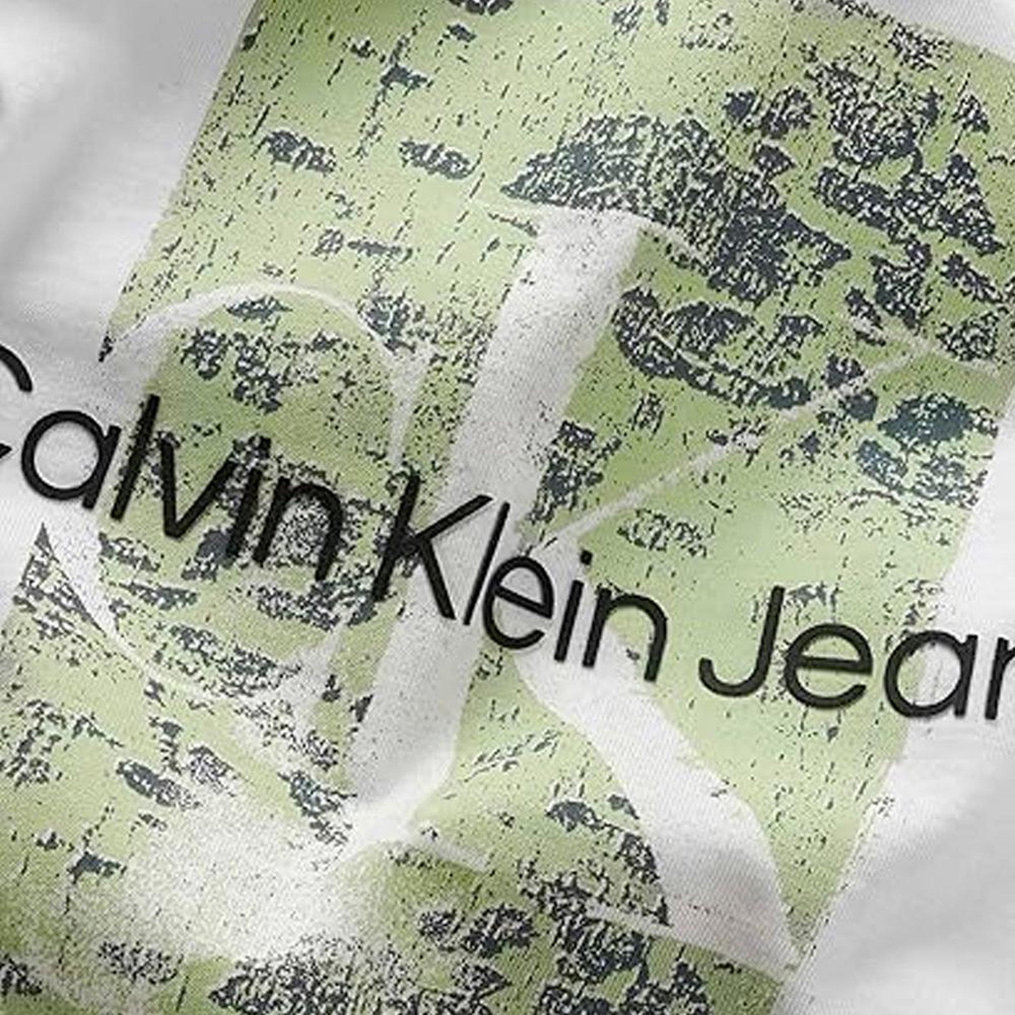 Voir la diapositive 2 : CALVIN KLEIN JEANS T-shirt Blanc Garçon Calvin Klein Jeans Second Skin