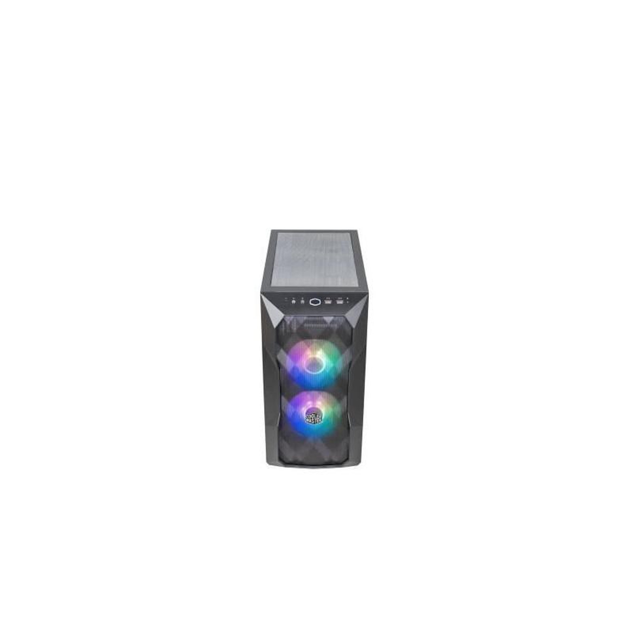 Voir la diapositive 2 : Cooler Master Boitier PC Gaming - COOLER MASTER - TD300 Mesh -ARGB - mATX (TD300-KGNN-S00)