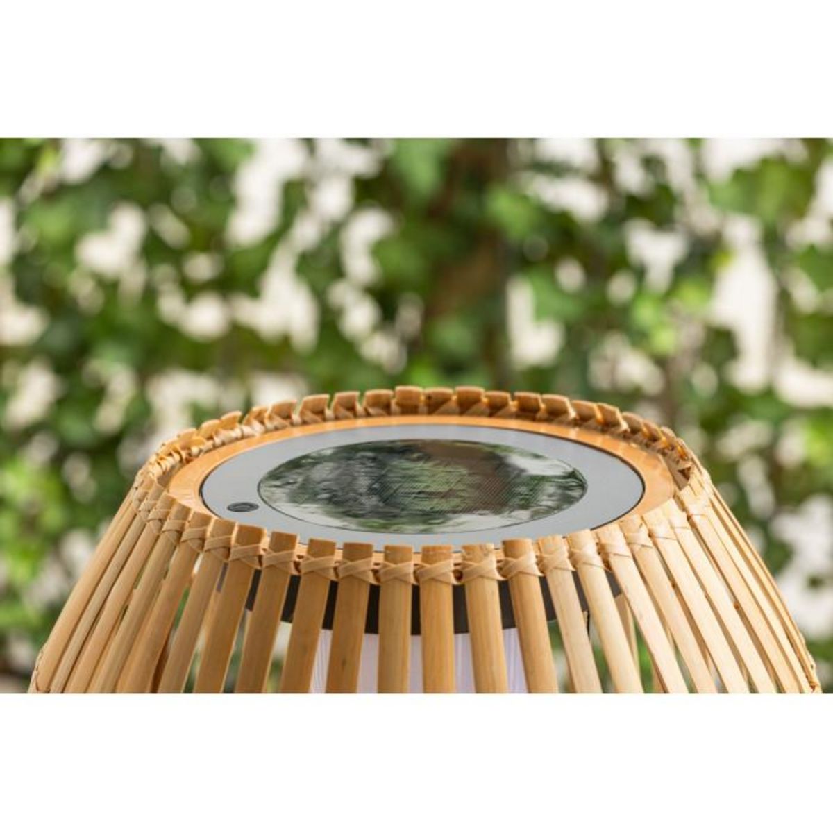 Paris Prix Lampadaire d'Extérieur en Bambou  Mabis  150cm Naturel