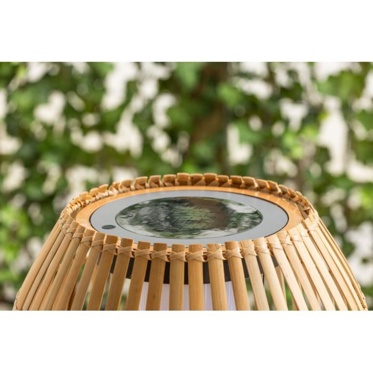 Paris Prix Lampadaire d'Extérieur en Bambou  Mabis  150cm Naturel