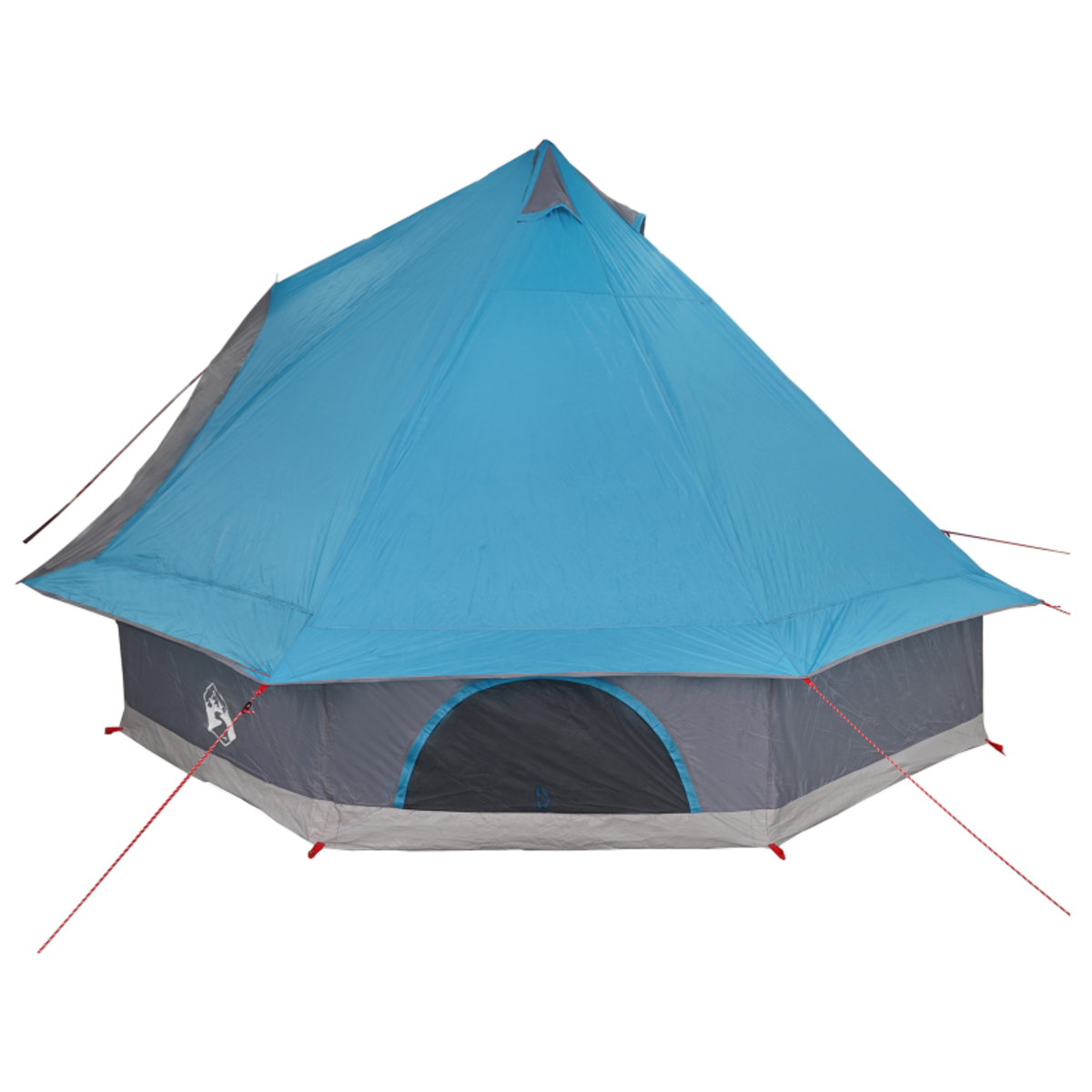 VIDAXL Tente Familiale Tipi Bleue Imperméable pour 8 Personnes