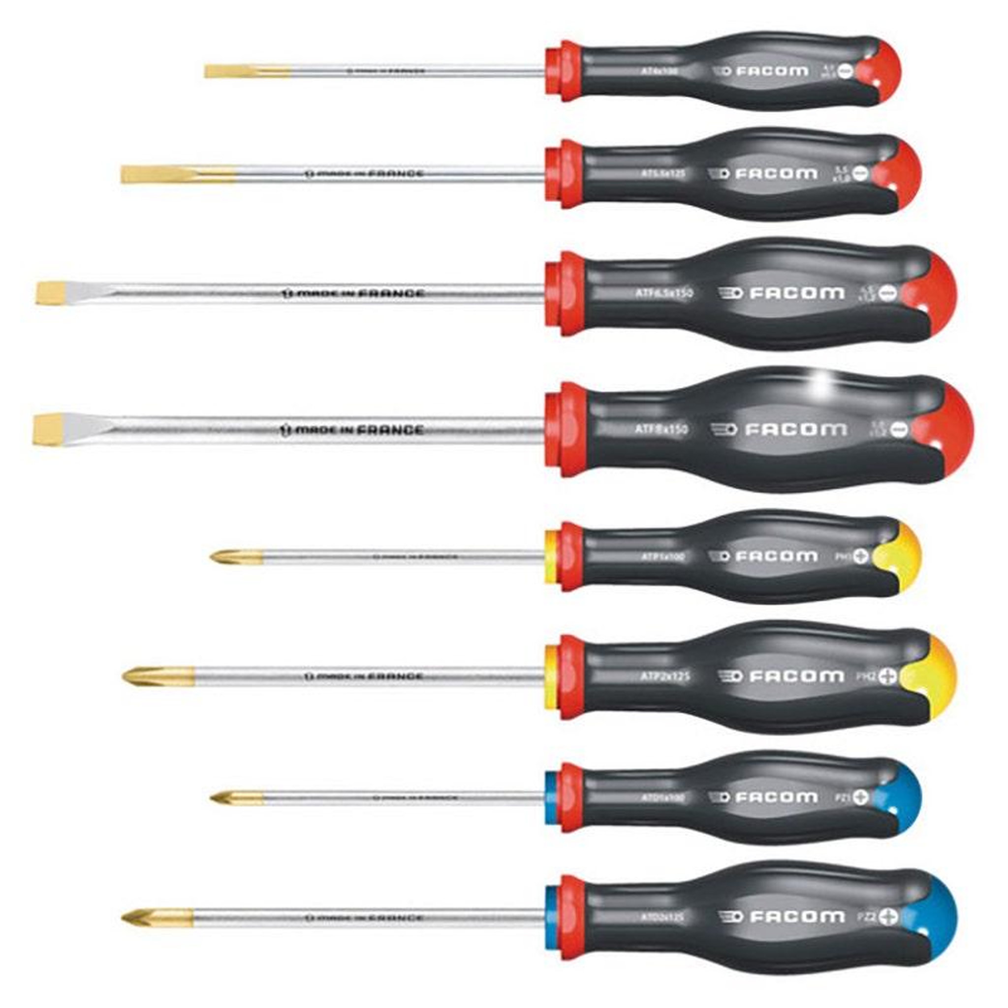 FACOM Coffrets de 8 tournevis protwist