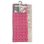 Voir la diapositive 3 : Paris Prix Tapis Tissé à Franges  Pithaya  50x80cm Rose