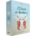 L'ORACLE DU BONHEUR. COFFRET AVEC UN LIVRE DE 196 PAGES, 44 CARTES ET UN SAC SATINE, Féérie Fanny