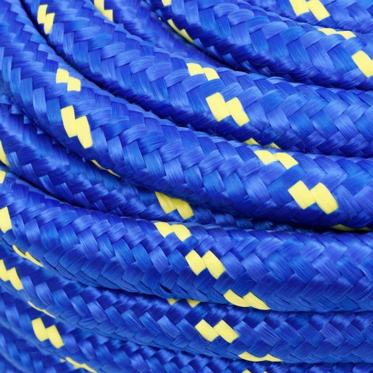 VIDAXL Corde de bateau Bleu 20 mm 100 m Polypropylene