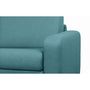 Voir la diapositive 5 : Canapé convertible système couchage express matelas 160x200 13cm 3 places en tissu  DYLAN 
